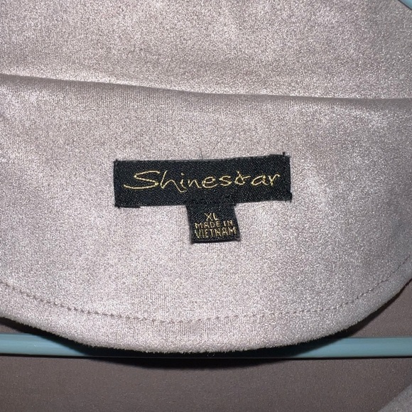 Shinestar Women's Tan Suede Jacket - Picture 2 of 5